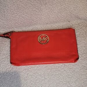 Michael Kors Red Wristlet